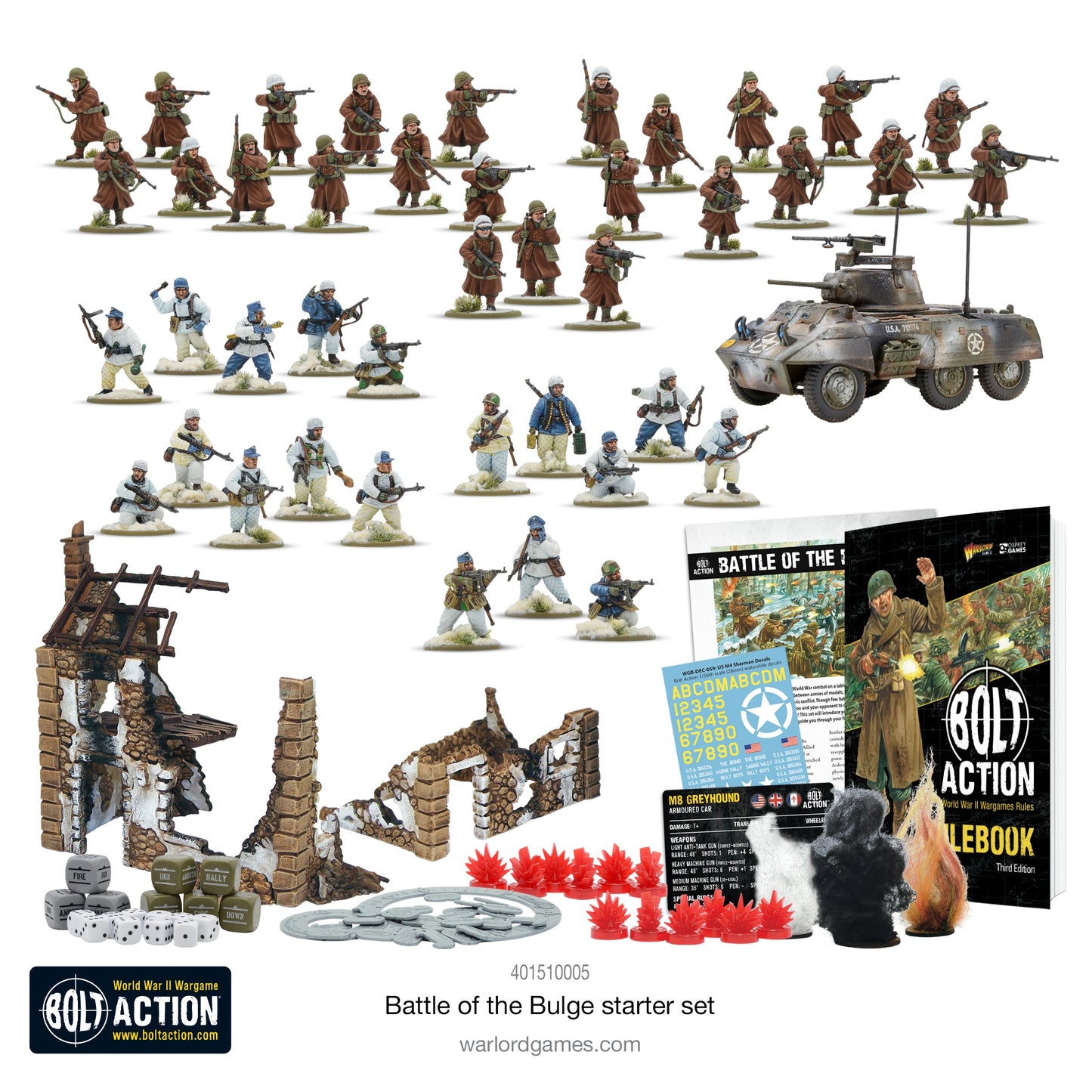 Bolt Action: Battle of the Bulge Starter Set - Brazos Valley Hobby & Games