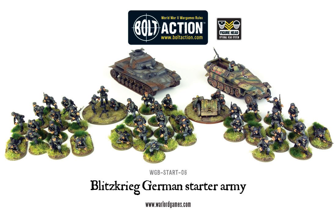 Bolt Action: Blitzkrieg! German Heer Starter Army - Brazos Valley Hobby & Games
