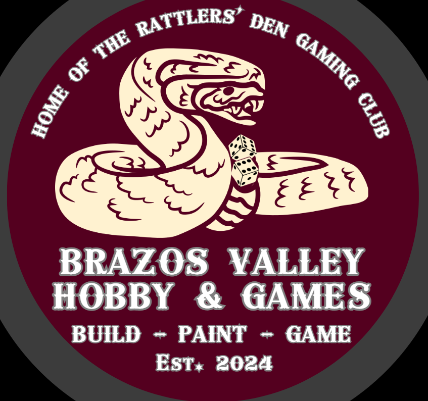 Brazos Valley Hobby & Games logo