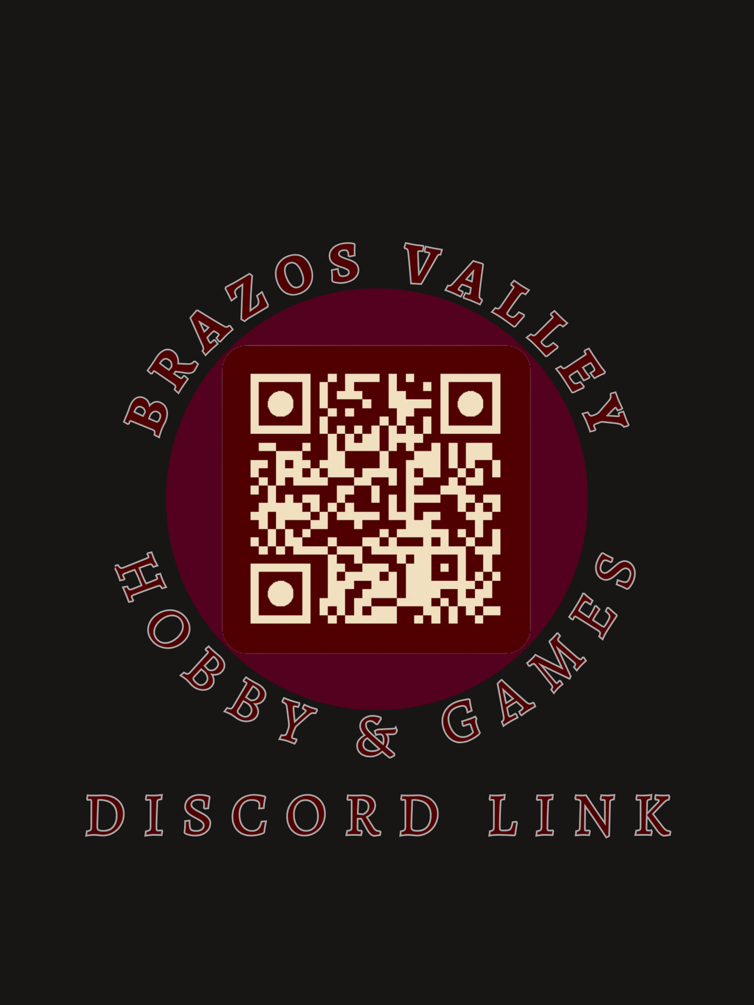 QR code for BVH&G discord.