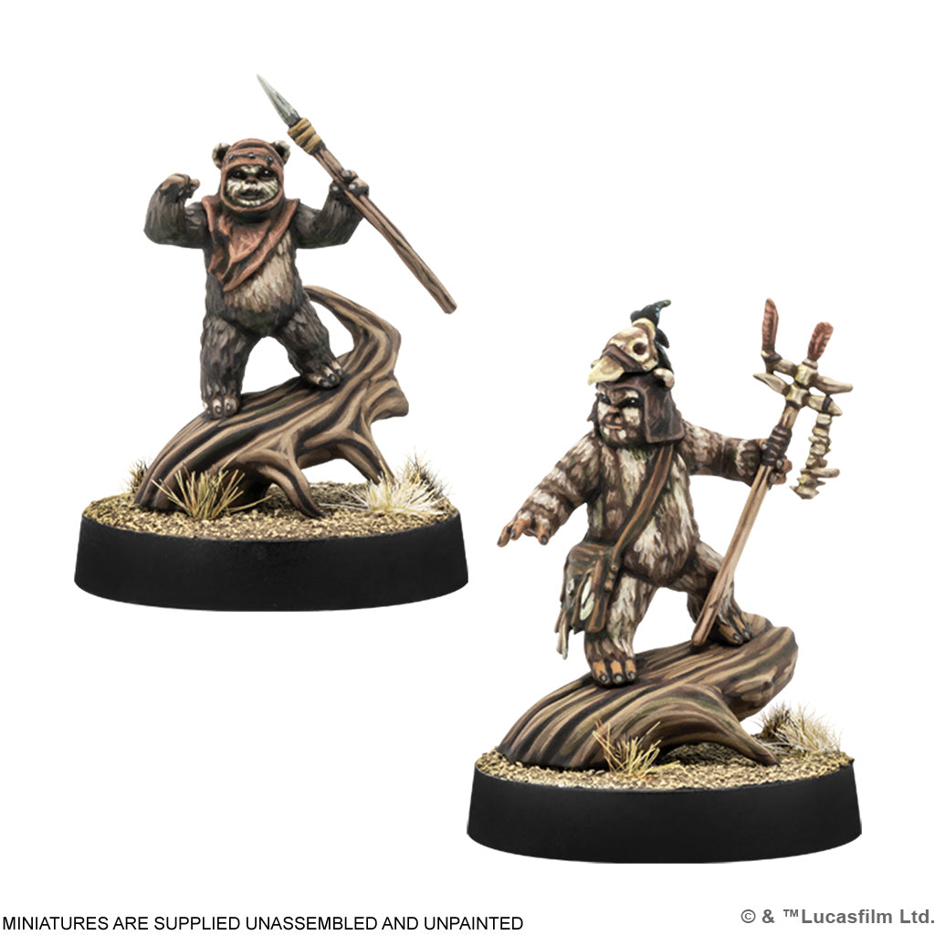 Star Wars: Legion - Logray & Wicket Commander Expansion - Brazos Valley Hobby & Games