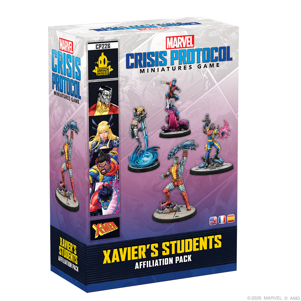 Marvel: Crisis Protocol - Xavier's Students Affiliation Pack - Brazos Valley Hobby & Games