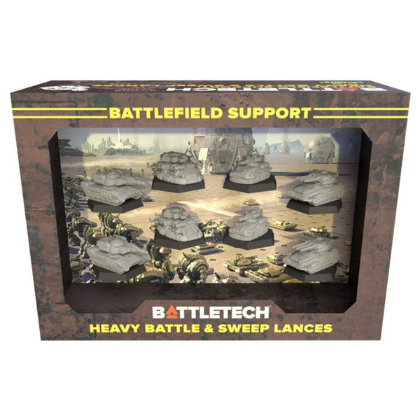 BattleTech: Mercenaries Force Pack: Battlefield Support Heavy Battle & Sweep Lances - Brazos Valley Hobby & Games