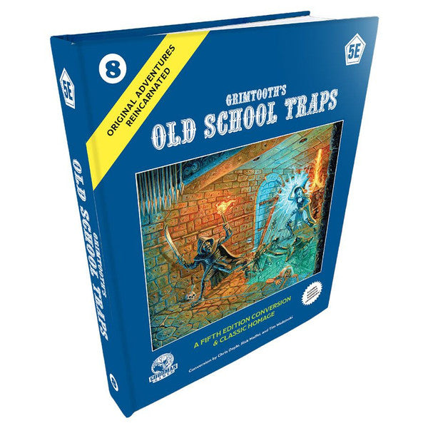 D&D 5E: Original Adventures Reincarnated #8 Grimtooth's Old School Traps - Brazos Valley Hobby & Games