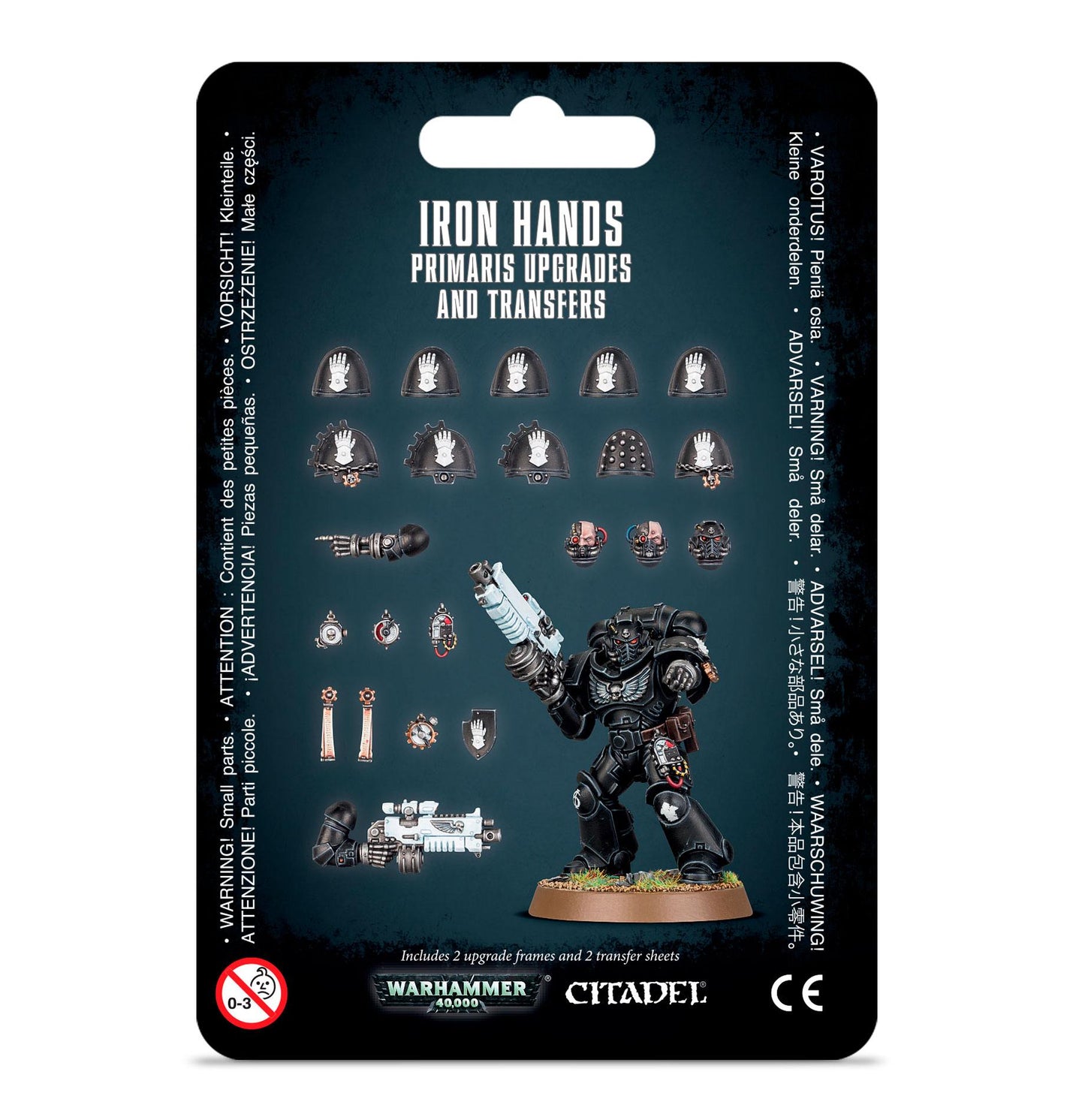Space Marines: Iron Hands - Primaris Upgrades & Transfers - Brazos Valley Hobby & Games