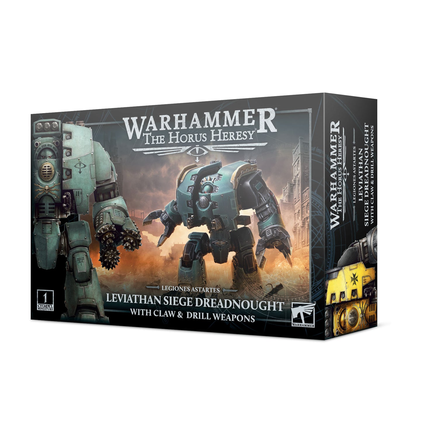 Legiones Astartes: Leviathan Dreadnought with Claw & Drill Weapons - Brazos Valley Hobby & Games