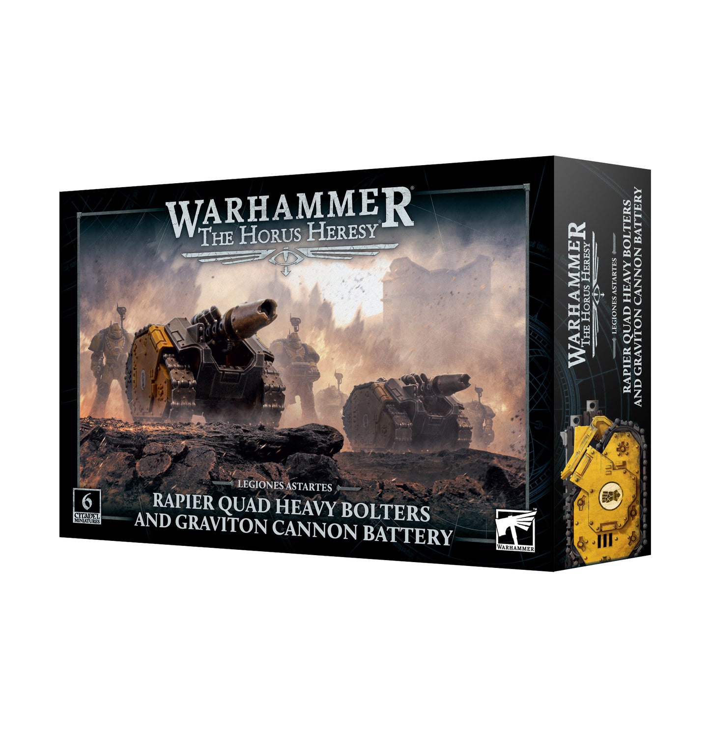 Horus Heresy: Rapier Quad Heavy Bolters and Graviton Cannon Battery - Brazos Valley Hobby & Games