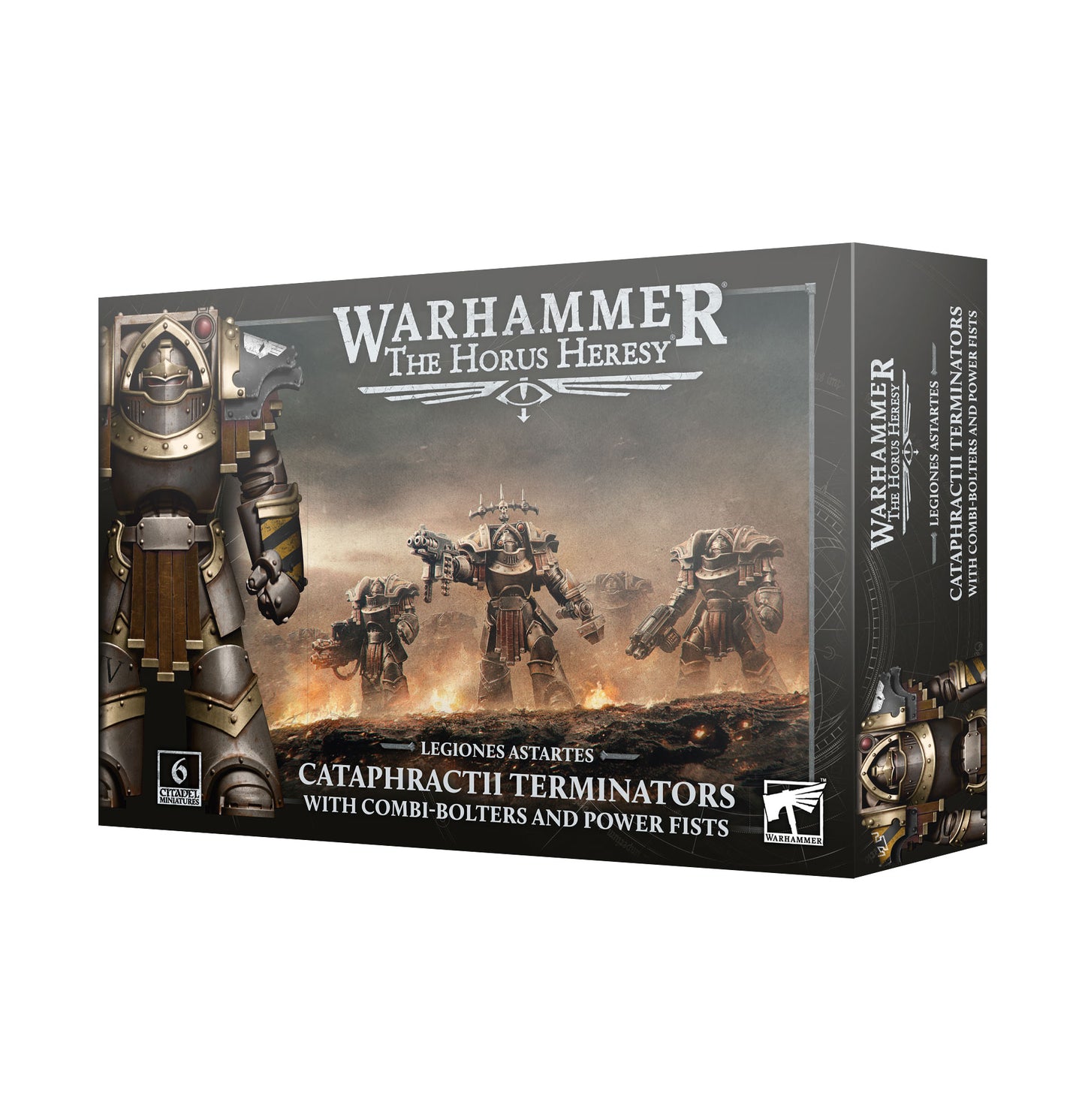 Horus Heresy: Cataphractii Terminators with Power Fists - Brazos Valley Hobby & Games