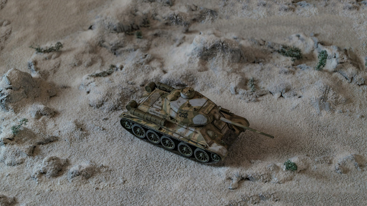 Hand painted tank for RPG gaming.