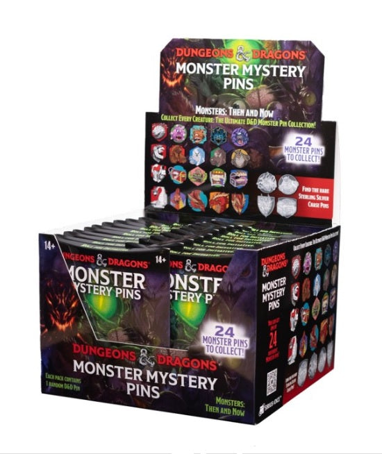 Dungeons & Dragons: Monster Mystery Pins Blind Box - Brazos Valley Hobby & Games