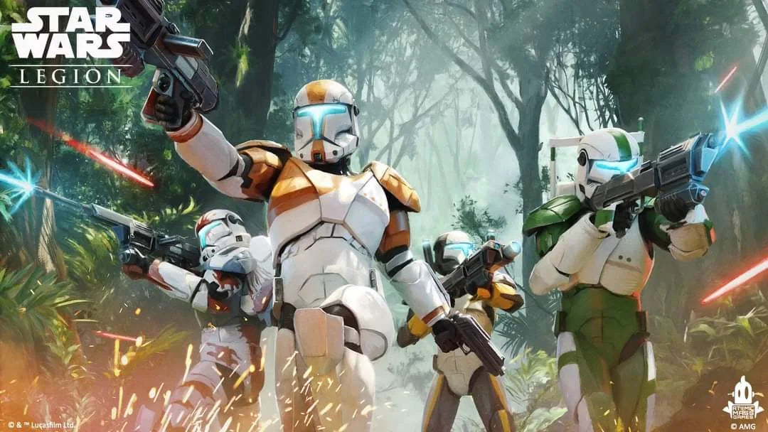 Star Wars Legion poster.