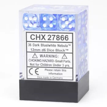 Chessex Nebula Series D6 Dice Sets - Brazos Valley Hobby & Games