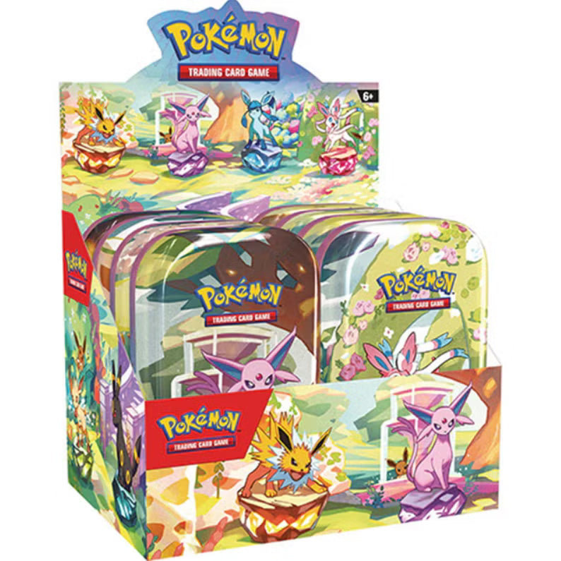 Pokemon: Scarlet & Violet - Prismatic Evolutions Mini Tins - Brazos Valley Hobby & Games