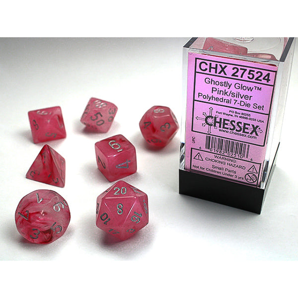 Chessex Ghostly Series 7-Die Sets