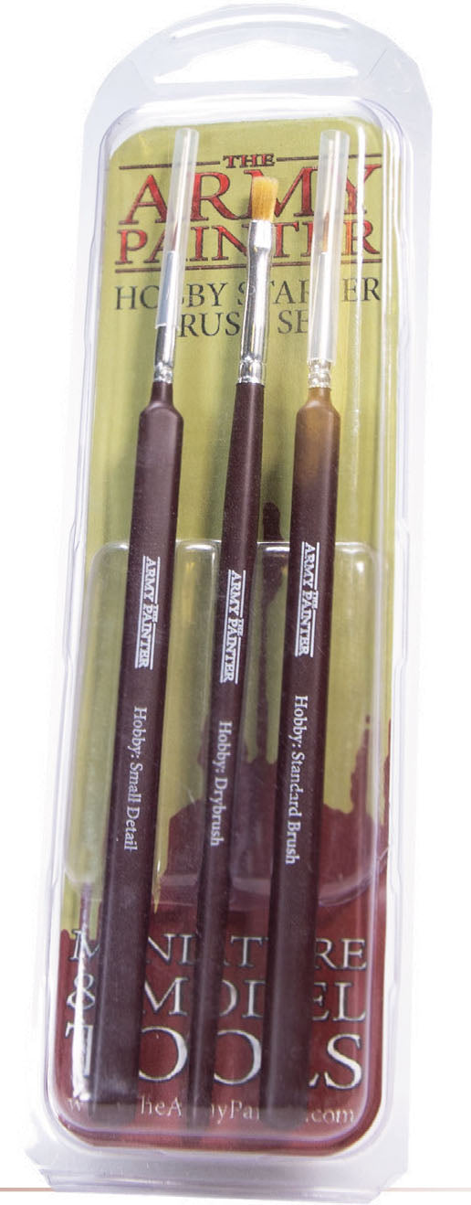 The Army Painter: Hobby Starter Brush Set - Brazos Valley Hobby & Games