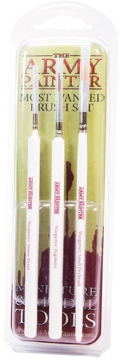 The Army Painter: Most Wanted Brush Set - Brazos Valley Hobby & Games