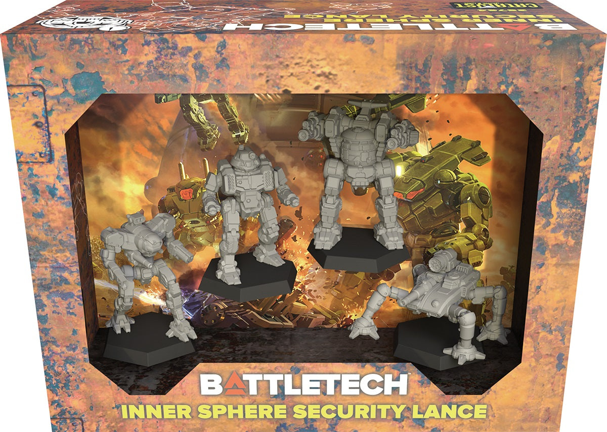 BattleTech: Mercenaries ForcePack - Inner Sphere Security Lance - Brazos Valley Hobby & Games