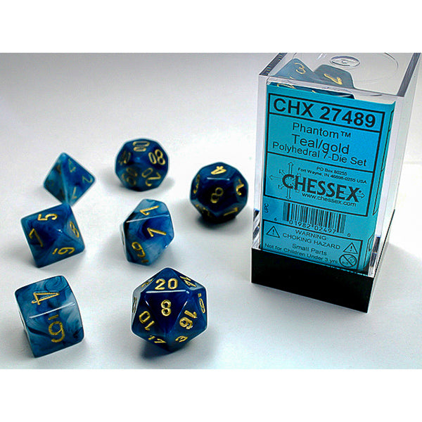 Chessex Phantom Series 7-Die Sets