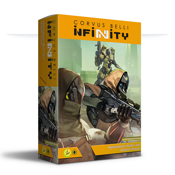 Infinity:  Haqqislam- Hassassin Bahram Action Pack - Brazos Valley Hobby & Games