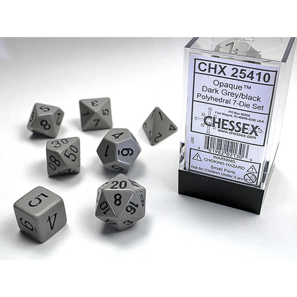Chessex Opaque Series 7-Die Sets