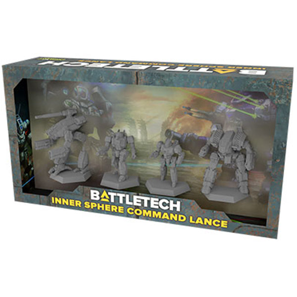 BattleTech: Inner Sphere Command Lance Miniatures Pack - Brazos Valley Hobby & Games