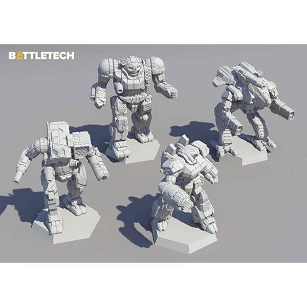 BattleTech: Inner Sphere Direct Fire Lance Miniatures Pack - Brazos Valley Hobby & Games