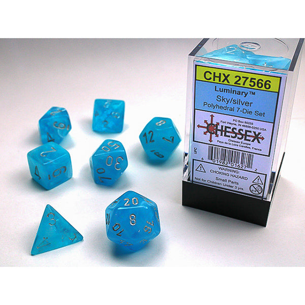 Chessex Nebula Series Polyhedral Dice Sets - Brazos Valley Hobby & Games