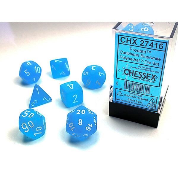 Chessex Frosted Series 7-Die Sets