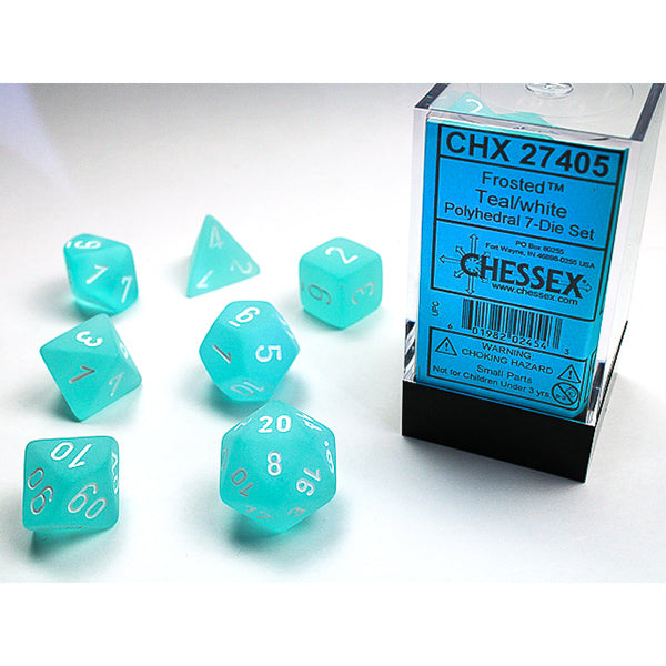 Chessex Frosted Series 7-Die Sets