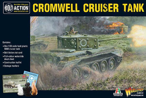Bolt Action: Cromwell Cruiser Tank - Brazos Valley Hobby & Games