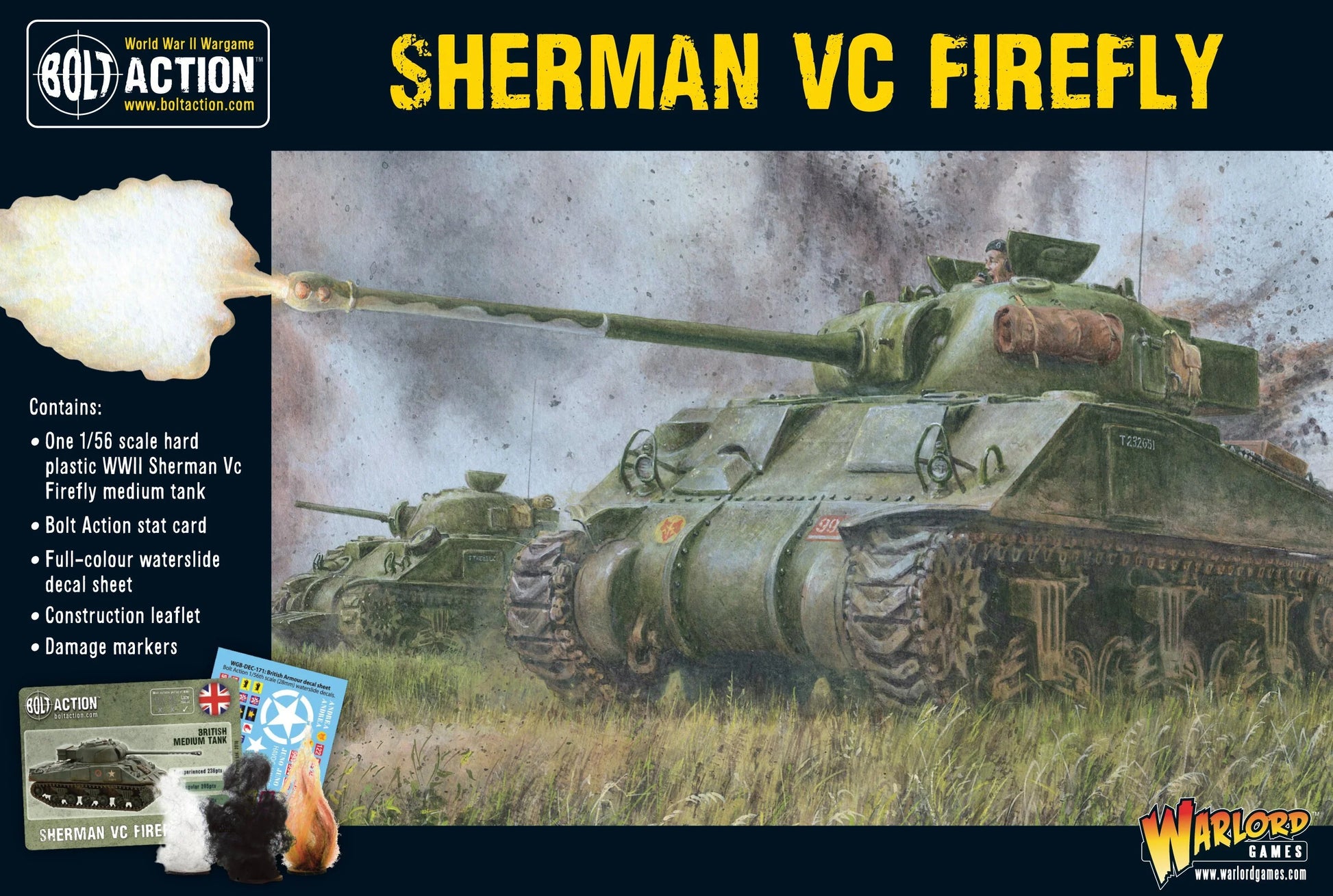 Bolt Action: Sherman Vc Firefly - Brazos Valley Hobby & Games
