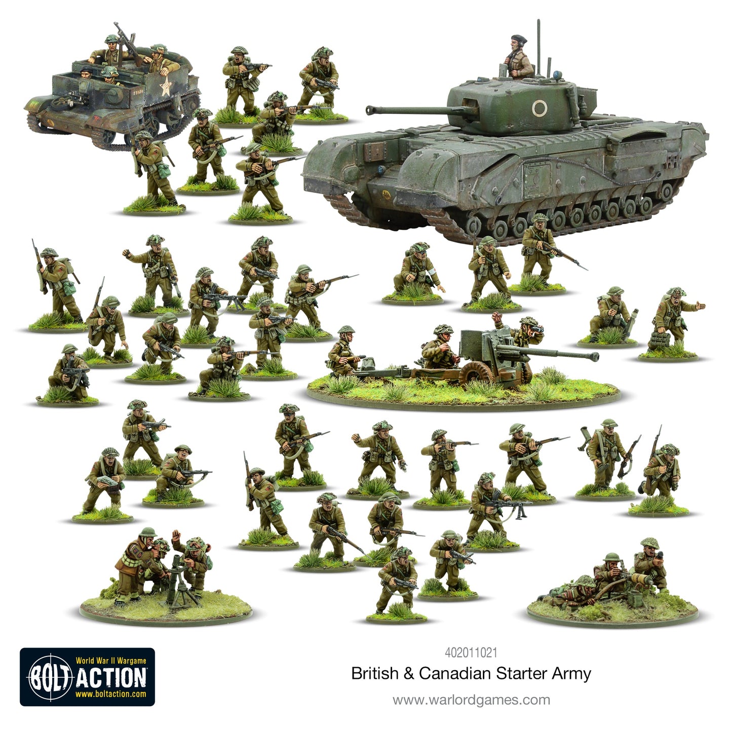 Bolt Action: British & Canadian Starter Army (1943-45) - Brazos Valley Hobby & Games