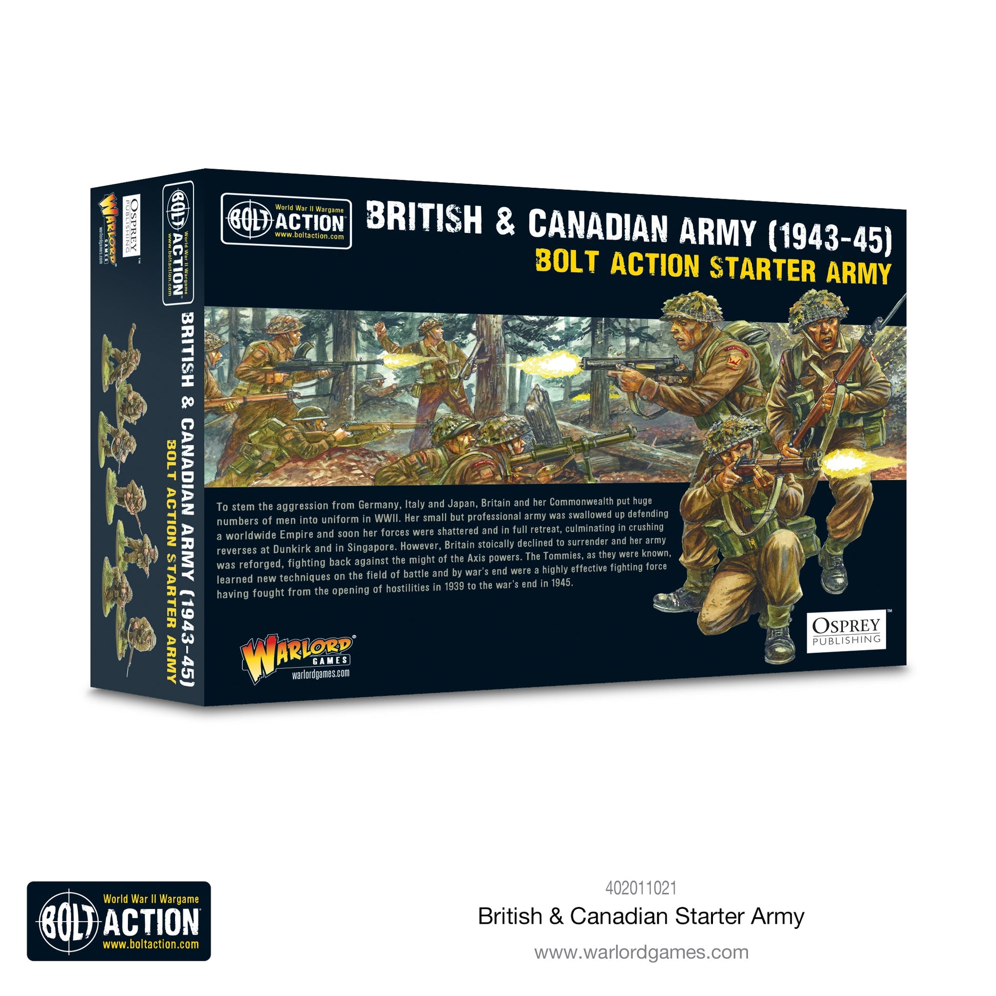 Bolt Action: British & Canadian Starter Army (1943-45) - Brazos Valley Hobby & Games