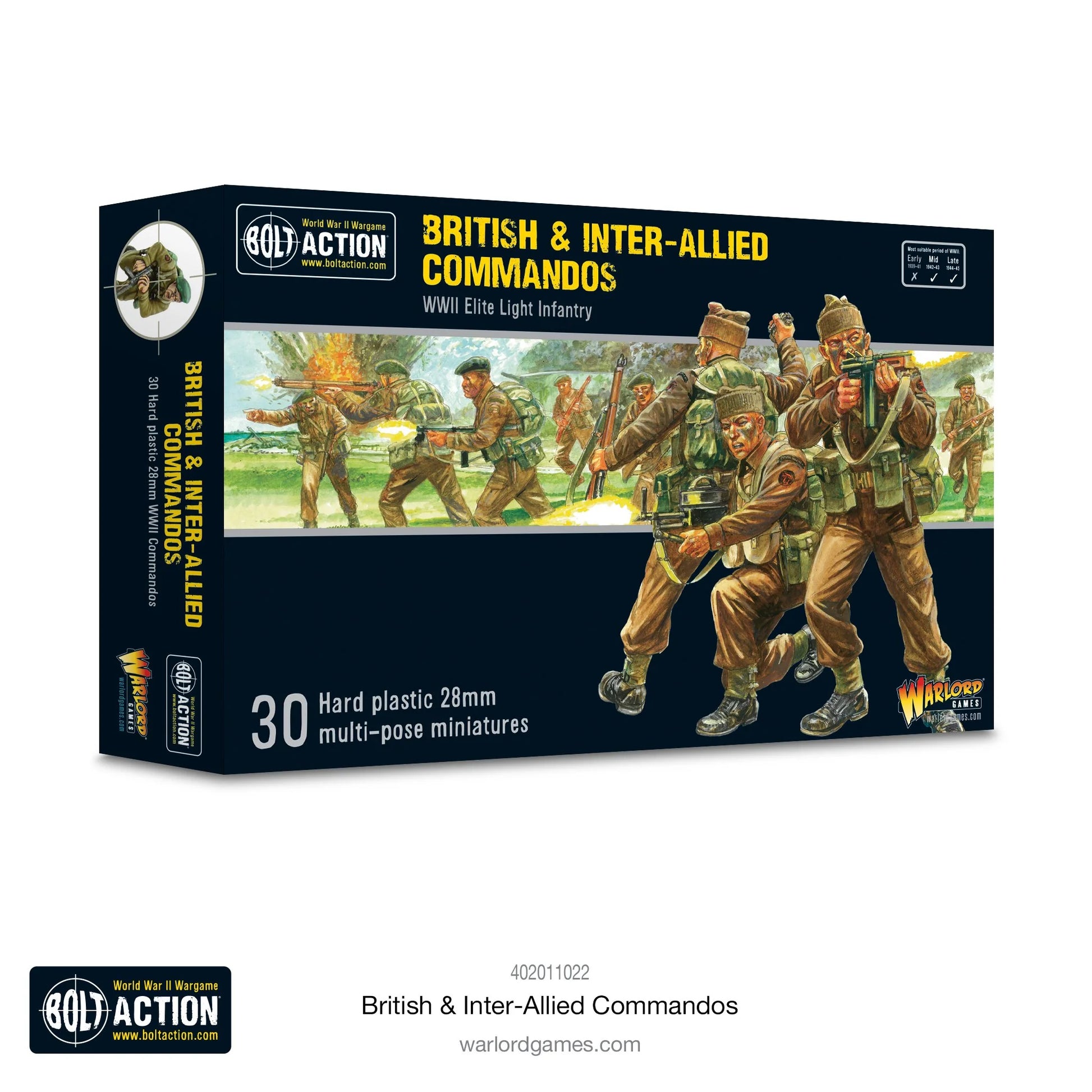 Bolt Action: British & Inter-Allied Commandos - Brazos Valley Hobby & Games