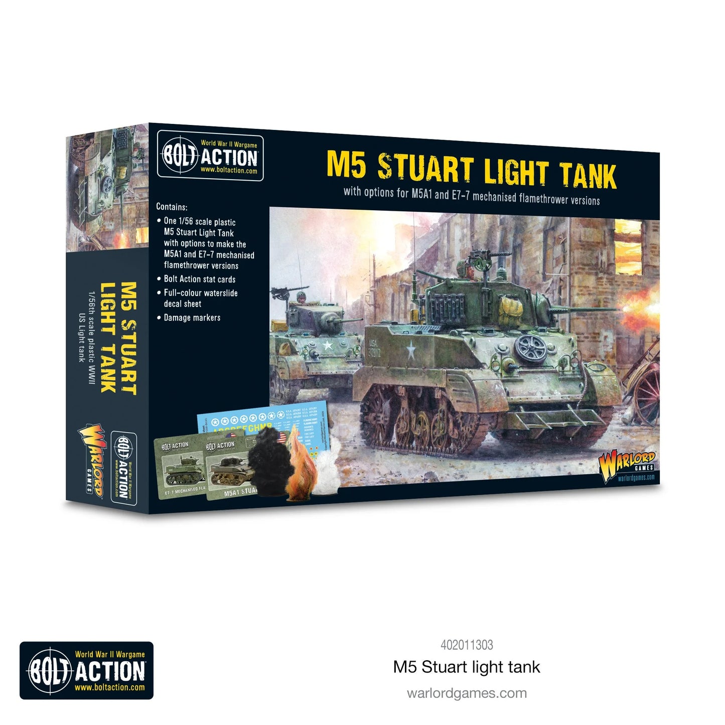 Bolt Action: M5 Stuart - Brazos Valley Hobby & Games