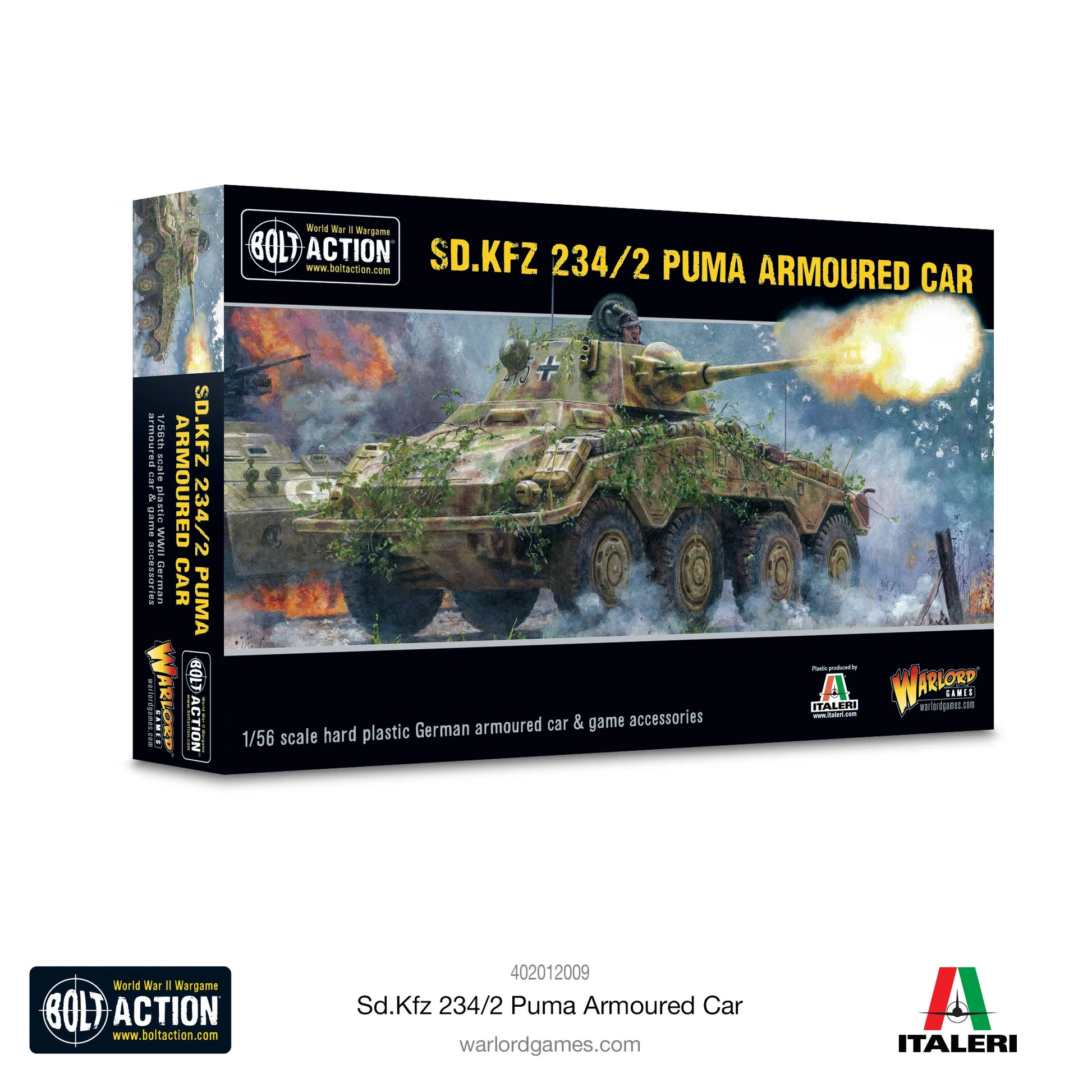 Bolt Action: Sd.Kfz 234/2 Puma Armoured Car - Brazos Valley Hobby & Games