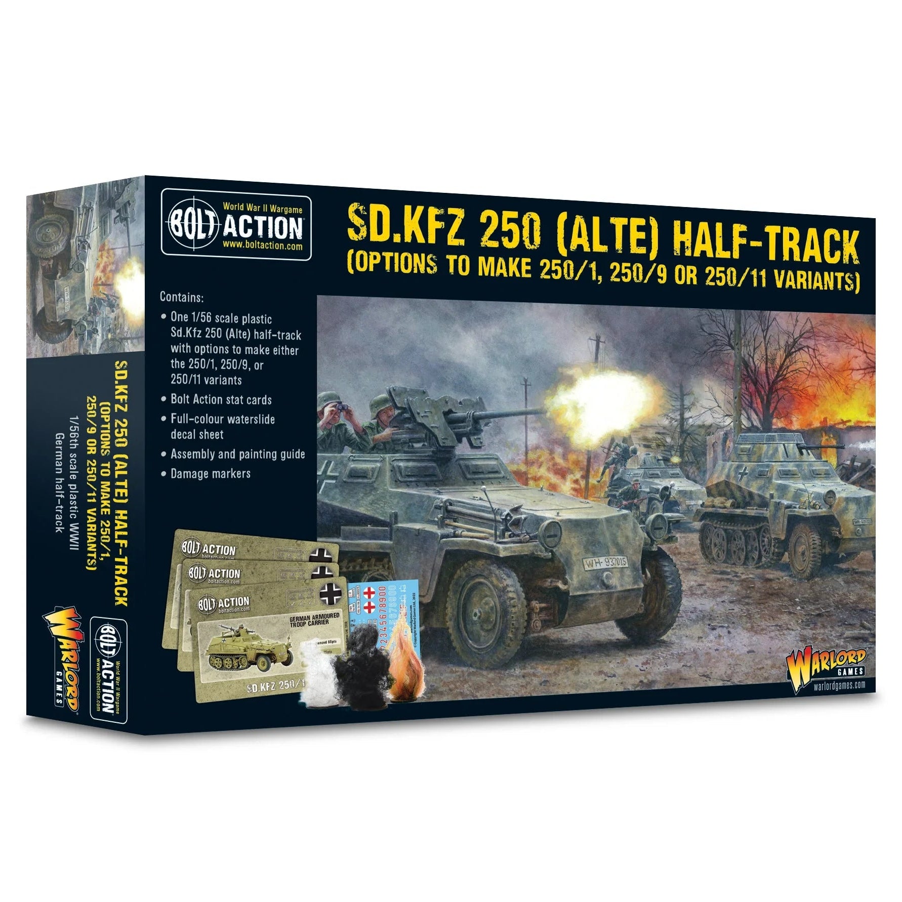 Bolt Action: Sd.Kfz 250 Alte (250/1, 250/9 or 250/11) - Brazos Valley Hobby & Games