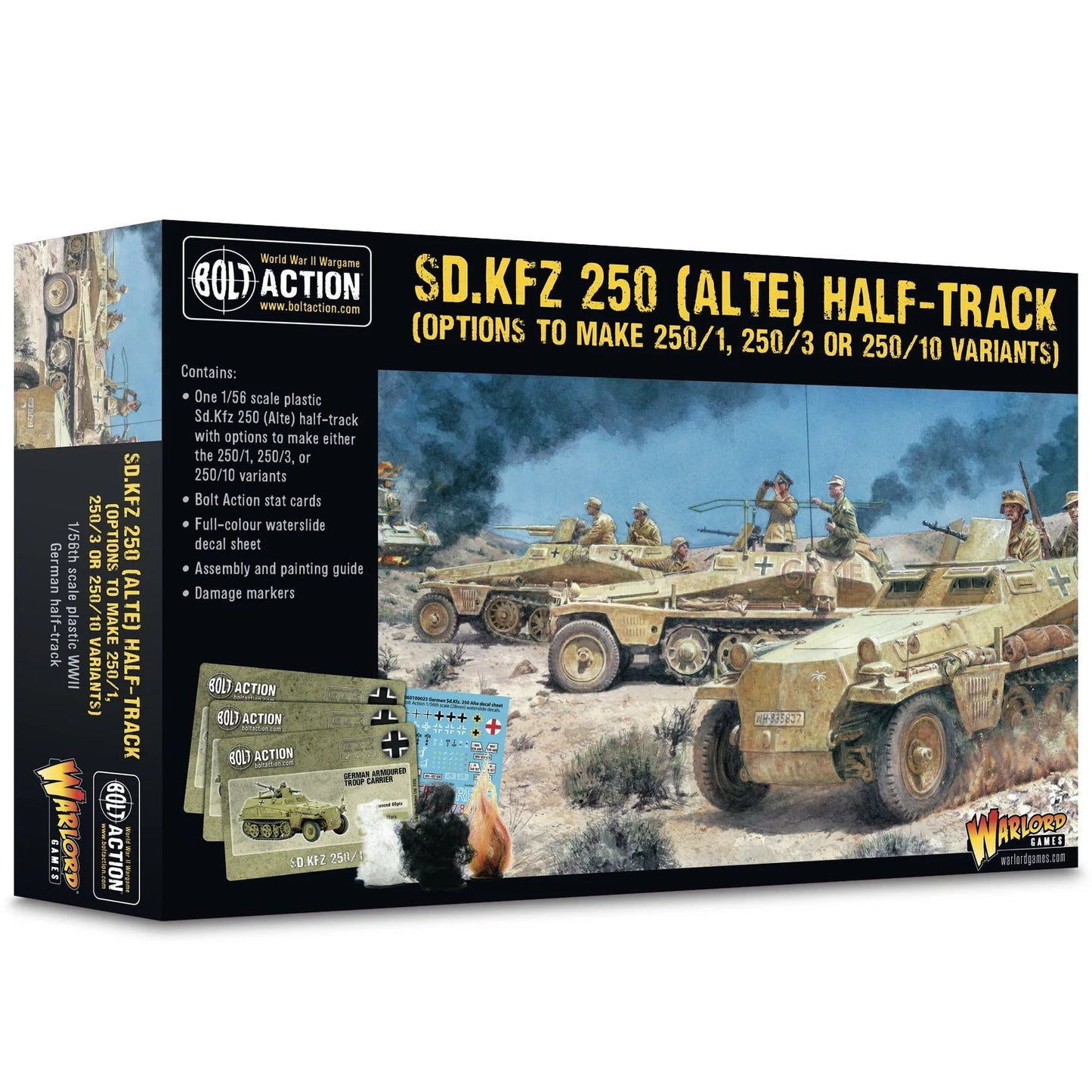 Bolt Action: Sd.Kfz 250 Alte (250/1, 250/3 or 250/10) - Brazos Valley Hobby & Games