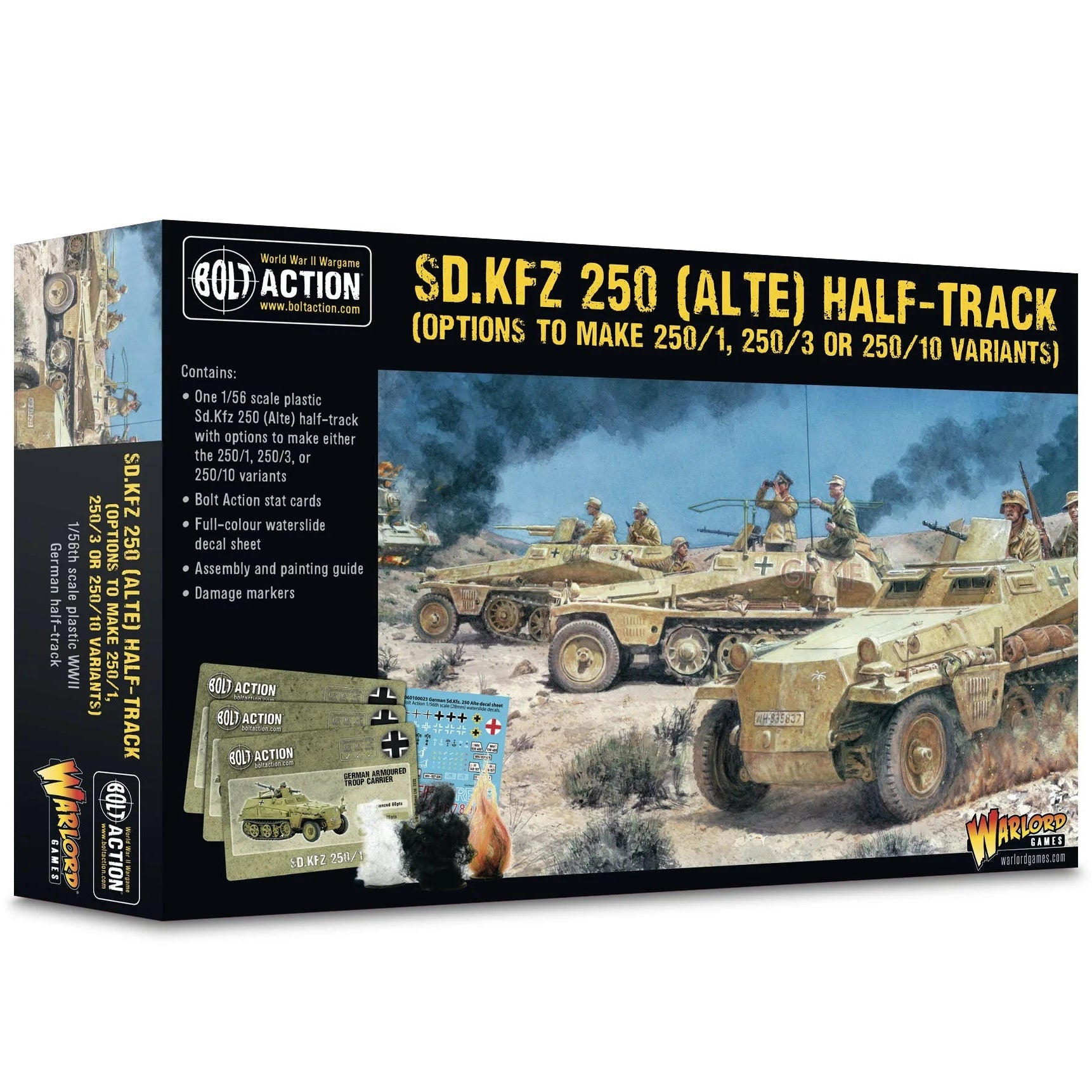 Bolt Action: Sd.Kfz 250 Alte (250/1, 250/3 or 250/10) - Brazos Valley Hobby & Games