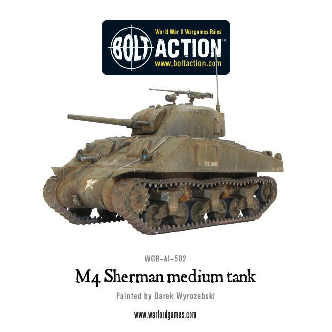 Bolt Action: M4 Sherman (75) - Brazos Valley Hobby & Games