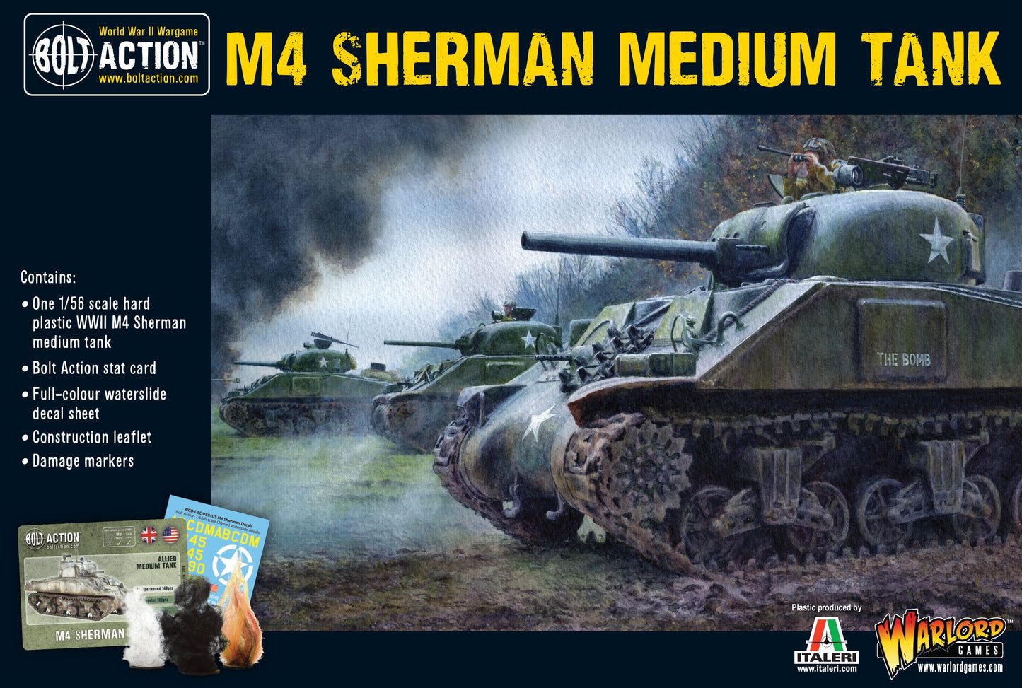 Bolt Action: M4 Sherman (75) - Brazos Valley Hobby & Games