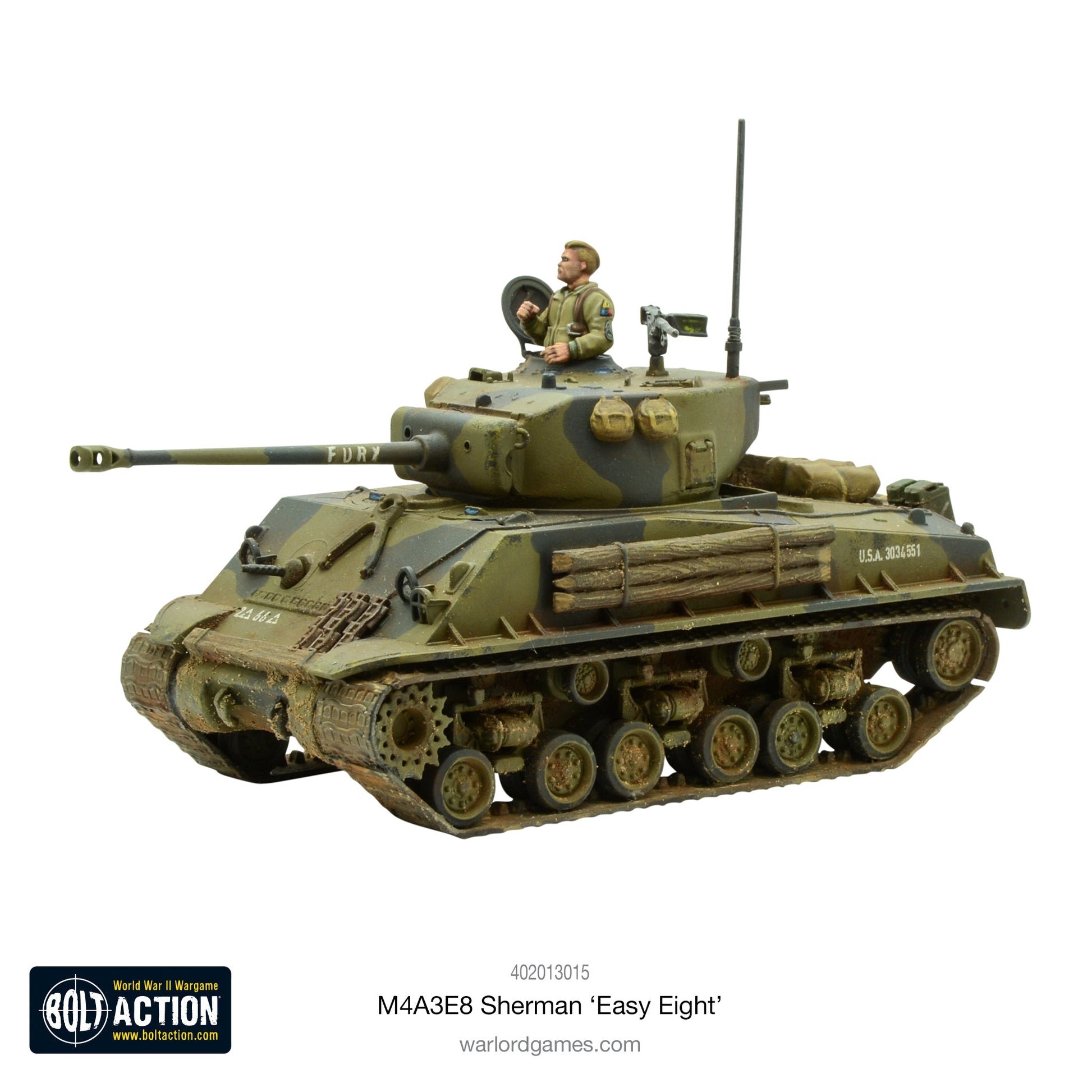 Bolt Action: M4A3E8 Sherman Easy Eight - Brazos Valley Hobby & Games