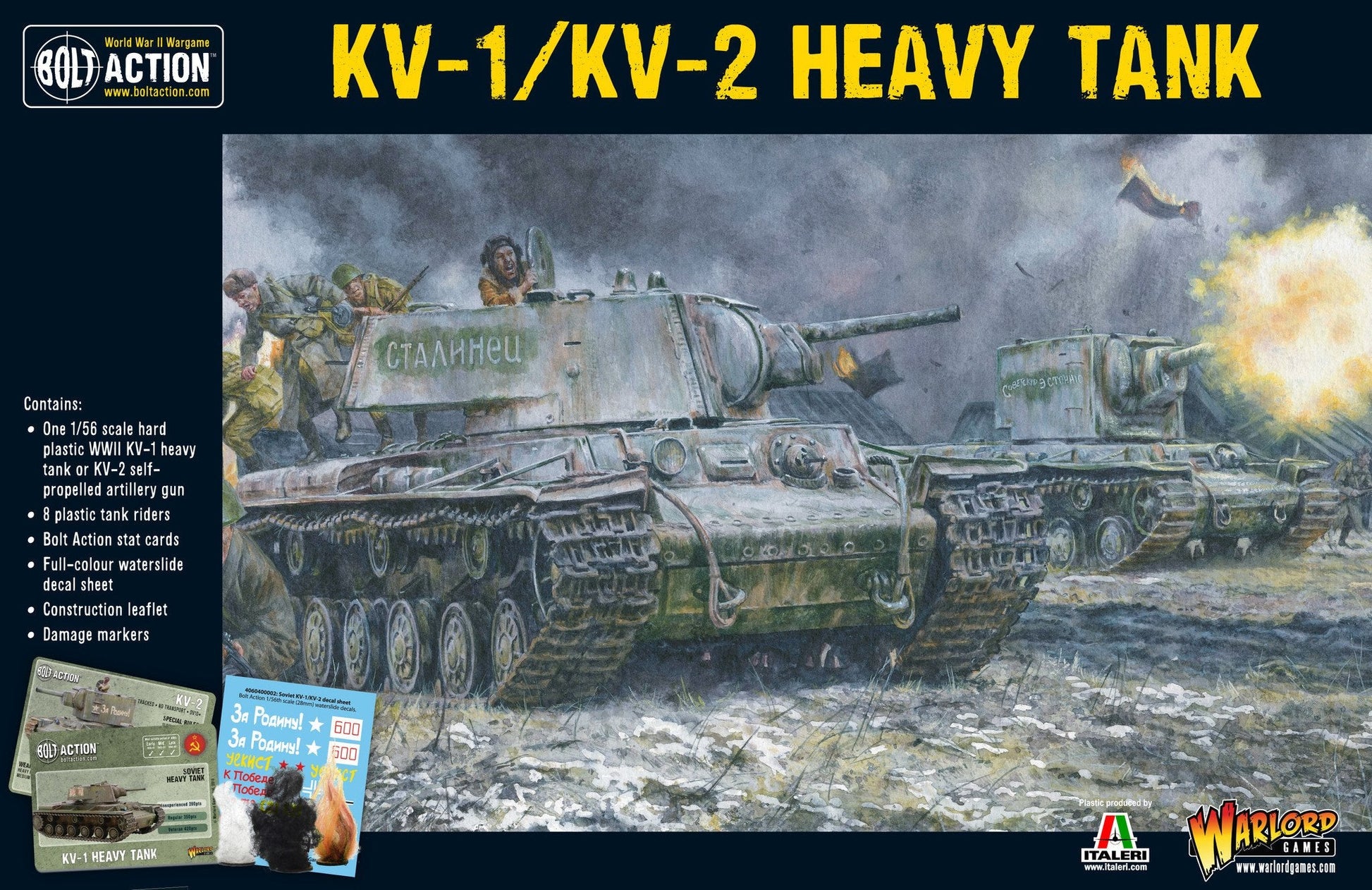 Bolt Action: KV1/2 Heavy Tank - Brazos Valley Hobby & Games