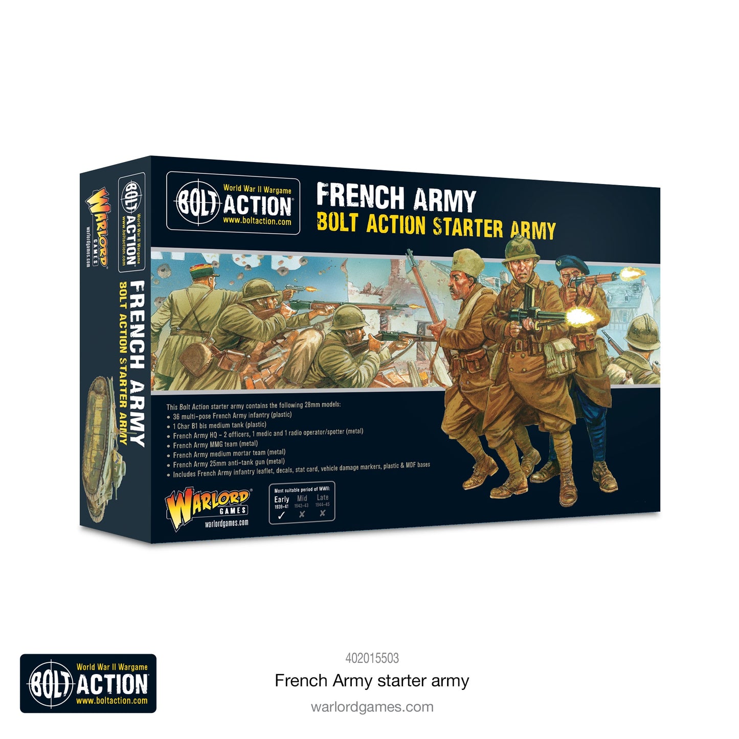Bolt Action: French Army Starter Army - Brazos Valley Hobby & Games