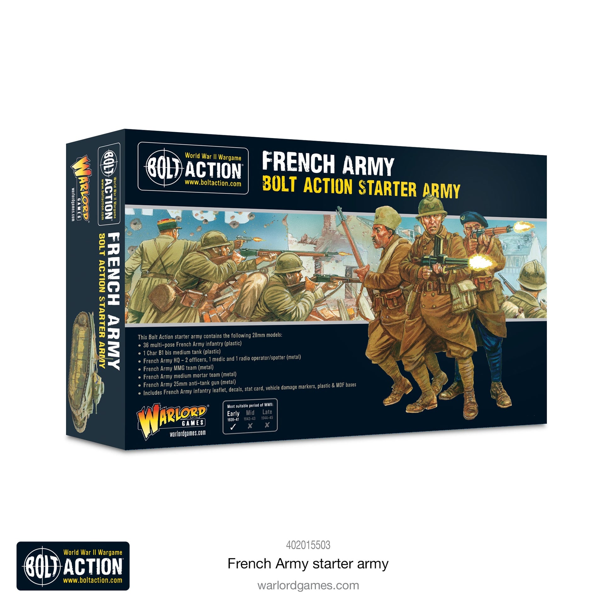 Bolt Action: French Army Starter Army - Brazos Valley Hobby & Games