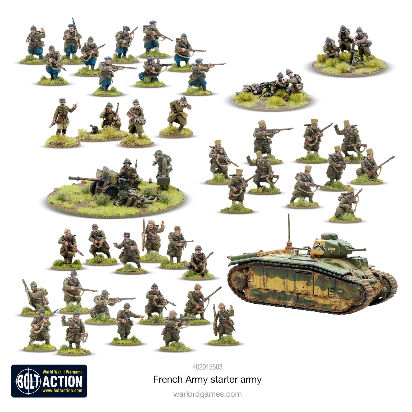 Bolt Action: French Army Starter Army - Brazos Valley Hobby & Games