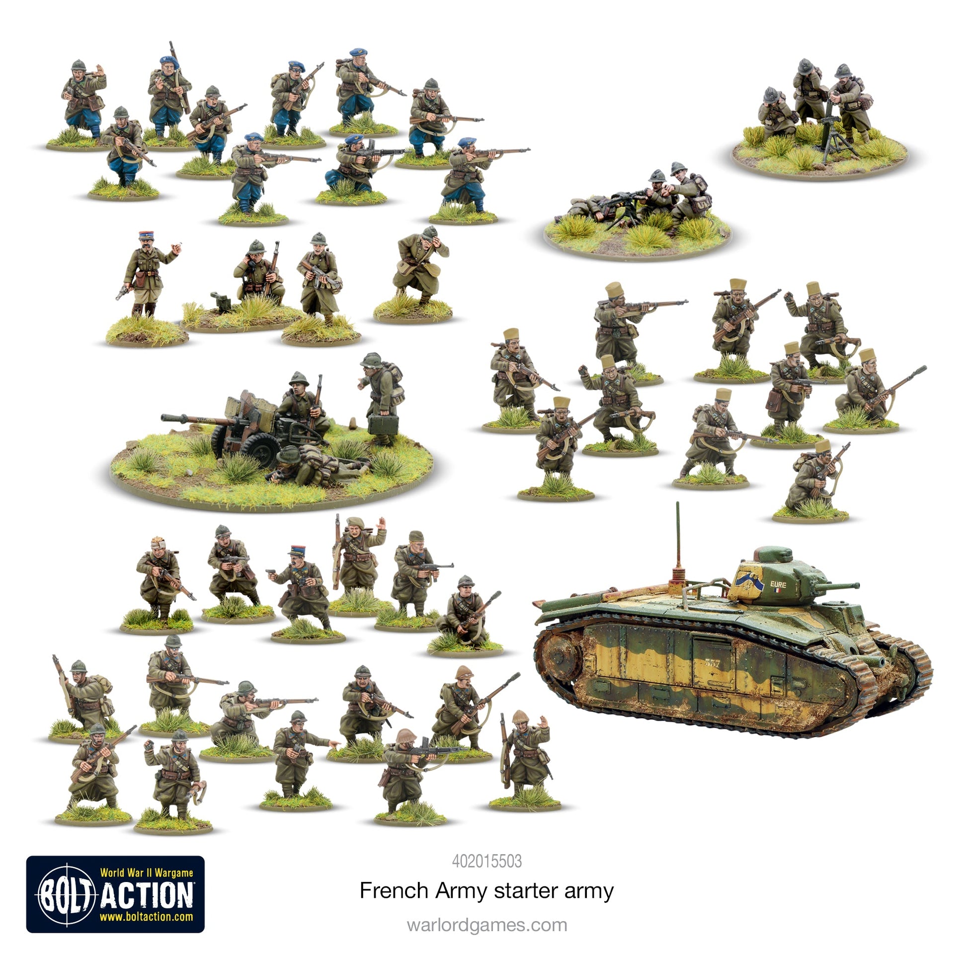 Bolt Action: French Army Starter Army - Brazos Valley Hobby & Games