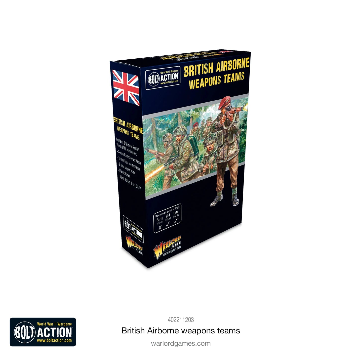 Bolt Action: British Airborne Weapons Teams - Brazos Valley Hobby & Games