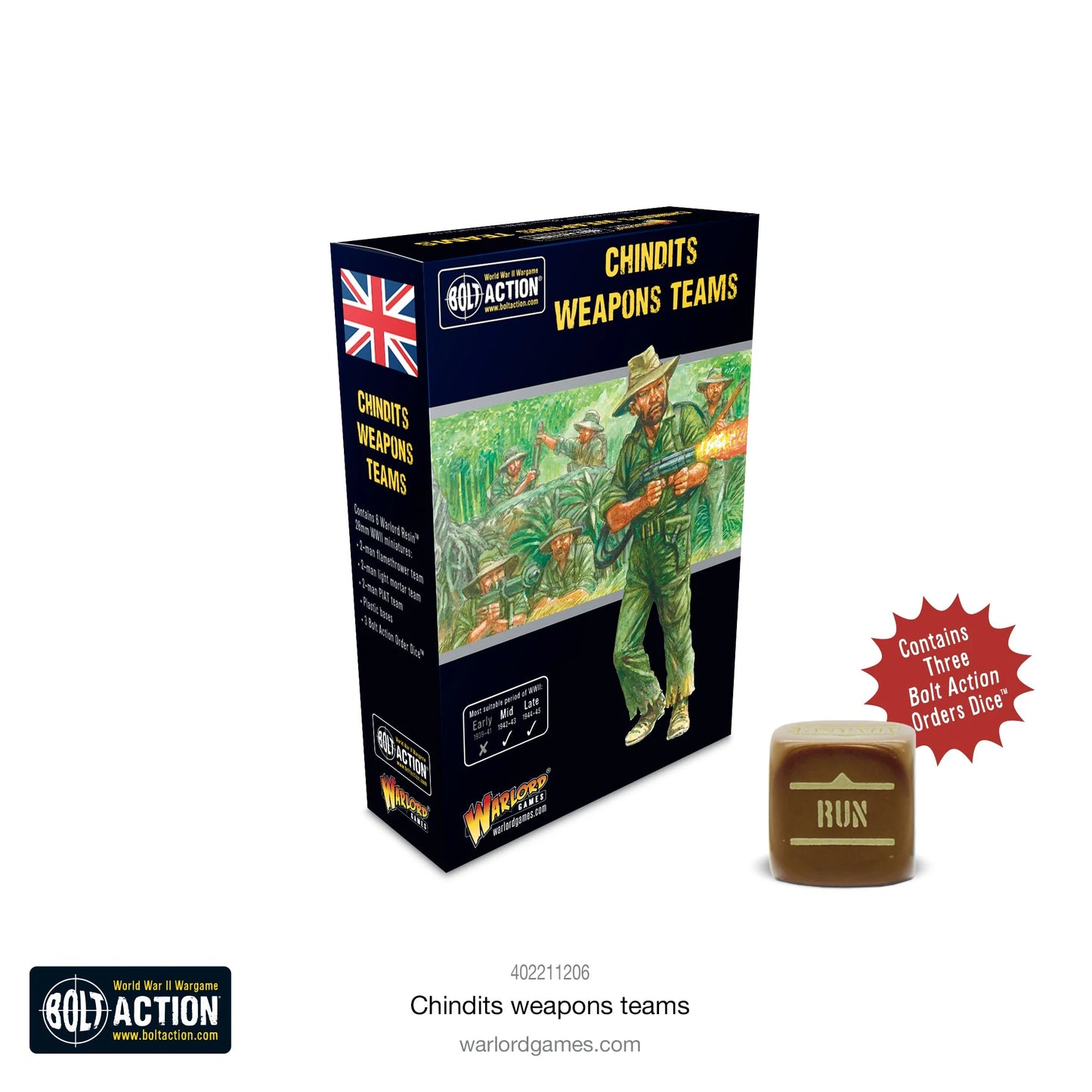 Bolt Action: Chindits Weapons Teams - Brazos Valley Hobby & Games