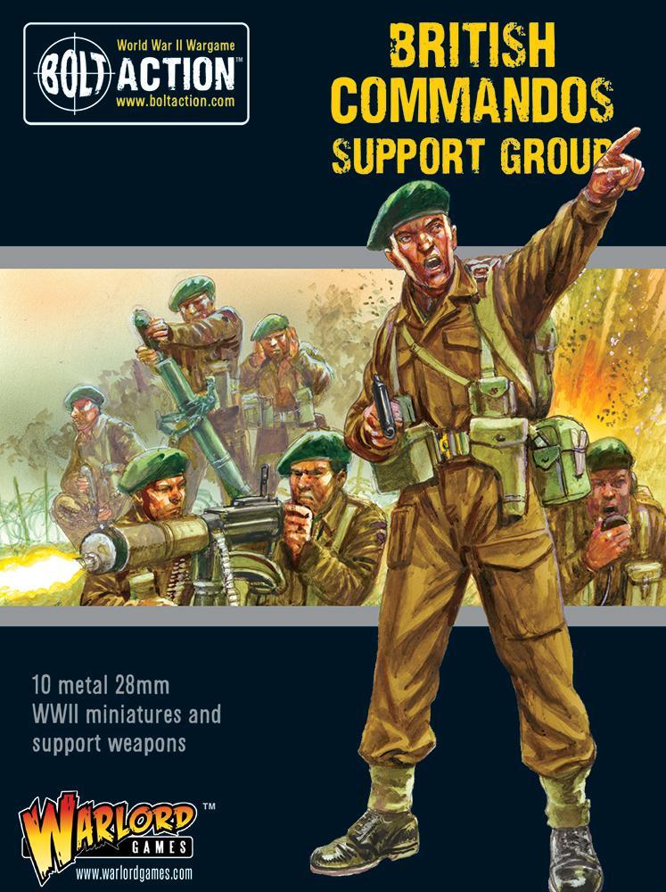 Bolt Action: British Commandos Support Group - Brazos Valley Hobby & Games